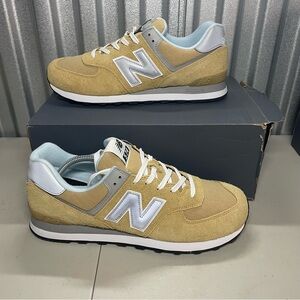 New Balance 574 Mustard U574PGW Men’s Shoes NEW